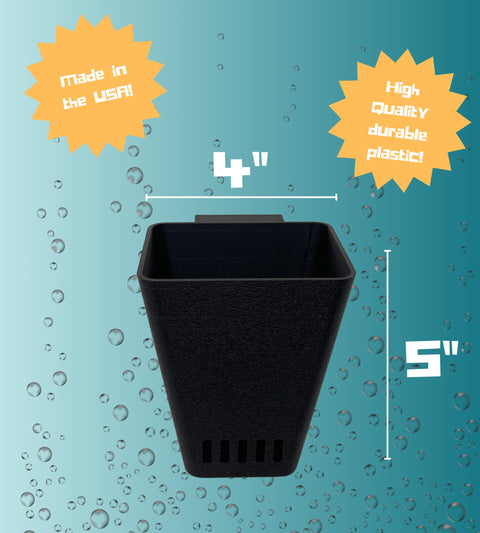 REEFSHAPE Aquarium Water Diffuser Funnel – 6 Inch Turbulence Reducer | Made in USA Chatelet Manufacturing 