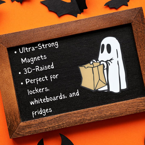 Halloween Decorative Fridge Magnets | Perfect Spooky Halloween Party Decorations | Made in USA Chatelet Manufacturing 