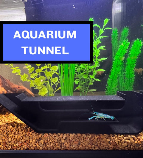 XL Aquarium Underground Tunnel – Fish And Shrimp Hideout – 9.75 Inch | Made In USA Chatelet Manufacturing 
