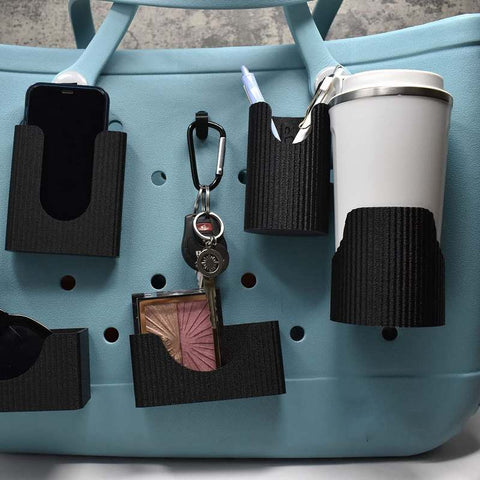 Baglets Premium Tote Accessory Bundle – Organizer Set for Bogg Bags | Made in USA Chatelet Manufacturing 