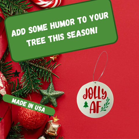 Funny Gag Gift Christmas Ornament | Perfect Dirty Santa Gift Holiday Ornament | Made in USA Chatelet Manufacturing 