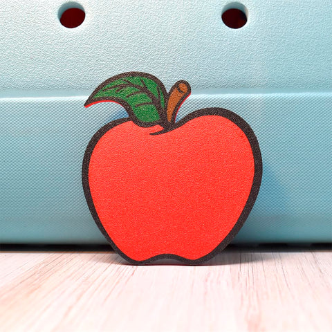 Apple Tote Bag Charm 2.5 Inch – Teacher Accessory – Made in USA | FRESHe Baglets Chatelet Manufacturing 