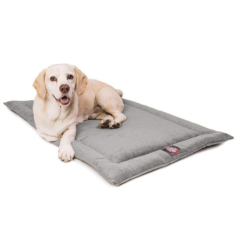 Villa Crate Mat – Soft Polyester Micro-Velvet Dog Bed | Made in USA Majestic Pet 
