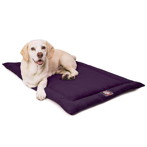 Villa Crate Mat – Soft Polyester Micro-Velvet Dog Bed | Made in USA Majestic Pet 