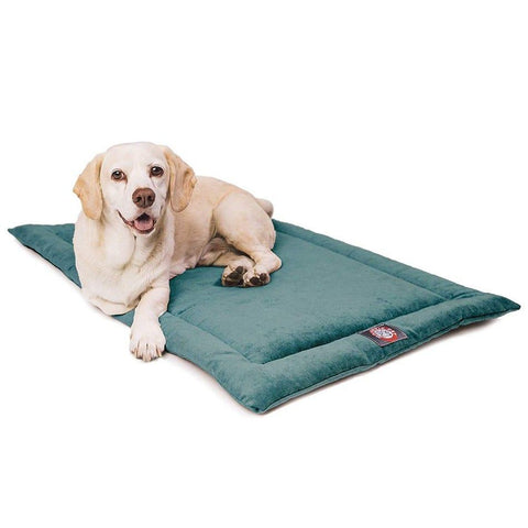 Villa Crate Mat – Soft Polyester Micro-Velvet Dog Bed | Made in USA Majestic Pet 