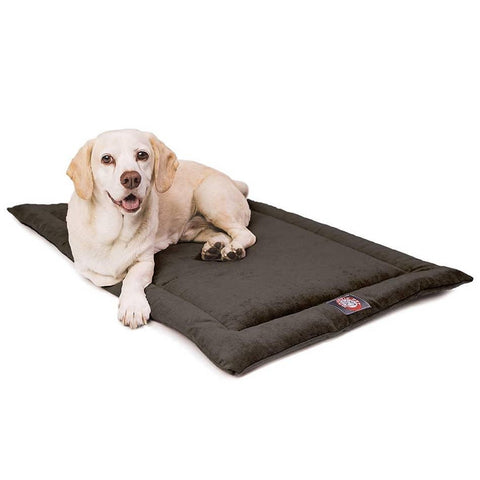 Villa Crate Mat – Soft Polyester Micro-Velvet Dog Bed | Made in USA Majestic Pet 