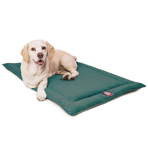 Villa Crate Mat – Soft Polyester Micro-Velvet Dog Bed | Made in USA Majestic Pet 