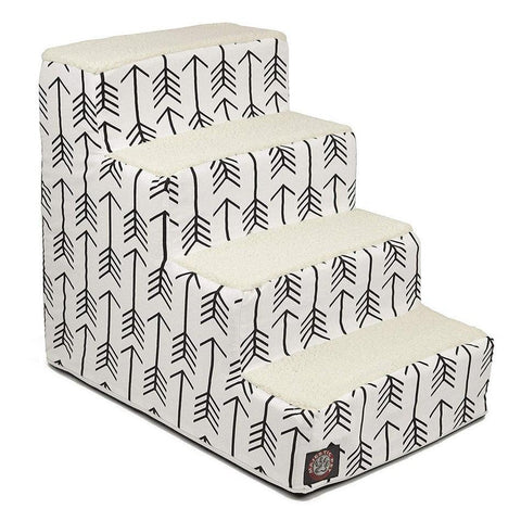 Arrow 4-Step Heavy-Duty Pet Stairs – Durable Lightweight Design | Made in USA Majestic Pet 