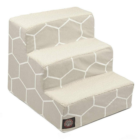 Hexo Shapes 3-Step Heavy Duty Pet Stairs – Made in USA Majestic Pet 