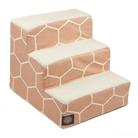 Hexo Shapes 3-Step Heavy Duty Pet Stairs – Made in USA Majestic Pet 