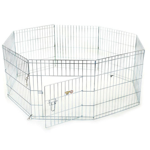 Titan Pet Exercise Pen – Heavy Duty Wire Playpen | Made in USA Majestic Pet 
