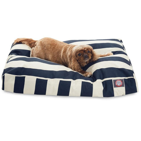 Majestic Pet Vertical Stripe Memory Foam Dog Bed – Premium Support – Made in USA Majestic Pet 