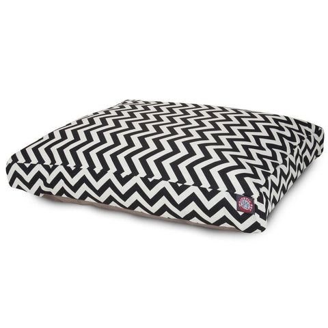 Chevron Pattern Rectangle Dog Bed – Durable Comfort by Majestic Pet | Made in USA Majestic Pet 