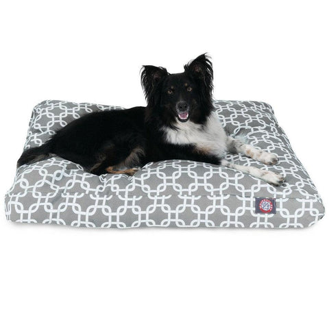 Orthopedic Memory Foam Dog Bed – Plush Rectangular Cushion | Made in USA Majestic Pet 