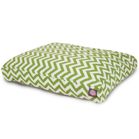 Chevron Pattern Memory Foam Dog Bed – Premium Pet Cushion | Made in USA Majestic Pet 