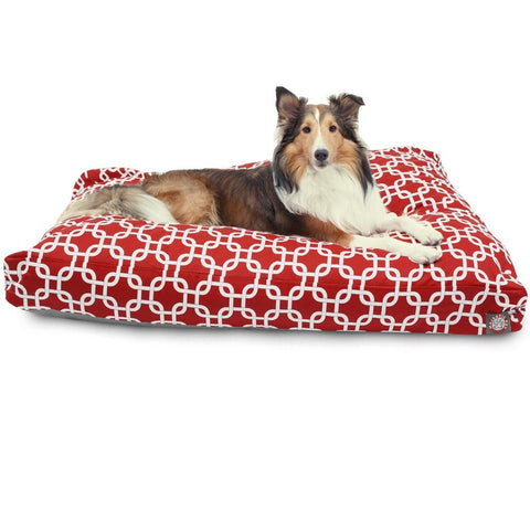 Orthopedic Memory Foam Dog Bed – Plush Rectangular Cushion | Made in USA Majestic Pet 
