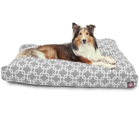 Orthopedic Memory Foam Dog Bed – Plush Rectangular Cushion | Made in USA Majestic Pet 