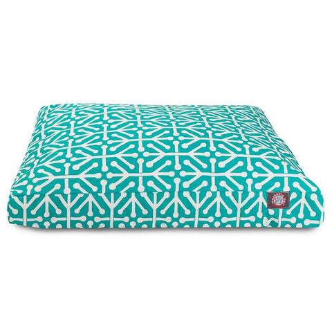 Aruba Rectangle Dog Bed – Supportive Cushioning – Made in USA Majestic Pet 