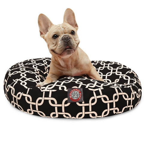 Premium Round Dog Bed – Durable Upholstery Fabric – Made in USA Majestic Pet 