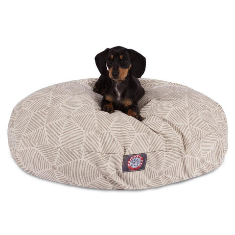 Majestic Pet Charlie Round Dog Bed – Plush Polyester Fill | Made in USA Majestic Pet 
