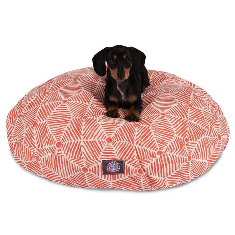 Majestic Pet Charlie Round Dog Bed – Plush Polyester Fill | Made in USA Majestic Pet 