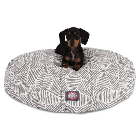 Majestic Pet Charlie Round Dog Bed – Plush Polyester Fill | Made in USA Majestic Pet 