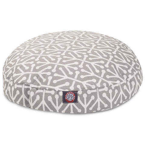Aruba Round Dog Bed – Removable Cover – Machine Washable | Made in USA Majestic Pet 