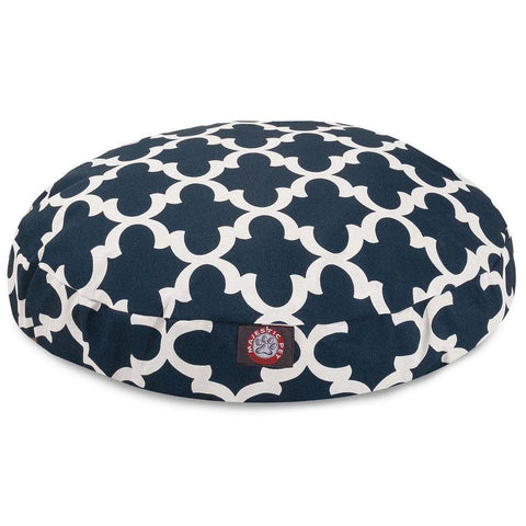 Trellis Pattern Round Dog Bed – Removable Cover – Majestic Pet | Made in USA Majestic Pet 