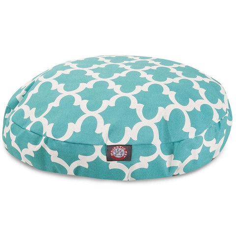 Trellis Pattern Round Dog Bed – Removable Cover – Majestic Pet | Made in USA Majestic Pet 
