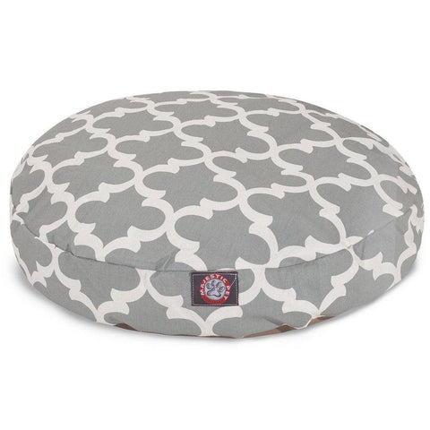 Trellis Pattern Round Dog Bed – Removable Cover – Majestic Pet | Made in USA Majestic Pet 