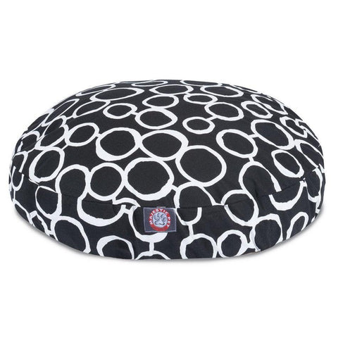Fusion Round Dog Bed – Machine Washable Zipper Cover – Handmade in USA | Pet Comfort Lounge Majestic Pet 