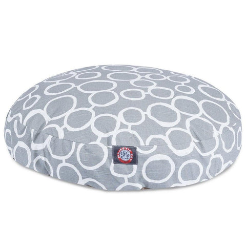 Fusion Round Dog Bed – Machine Washable Zipper Cover – Handmade in USA | Pet Comfort Lounge Majestic Pet 