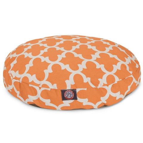Trellis Pattern Round Dog Bed – Removable Cover – Majestic Pet | Made in USA Majestic Pet 