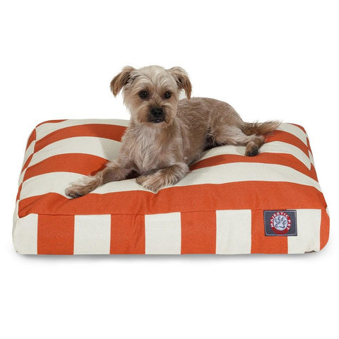 Majestic Pet Vertical Stripe Memory Foam Dog Bed – Premium Support – Made in USA Majestic Pet 