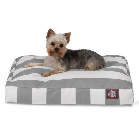 Vertical Stripe Rectangle Dog Bed – Machine Washable Cover – Majestic Pet | Made in USA Majestic Pet 