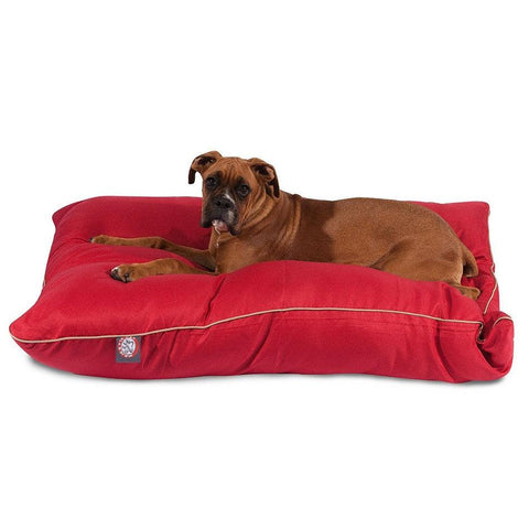 Majestic Pet Poly Cotton Dog Bed – Durable Comfort Cushion | Made in USA Majestic Pet 