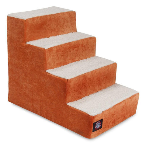 Villa 4 Step Pet Stairs – 20 Inch Mobility Ramp for Dogs and Cats | Made in USA Majestic Pet 