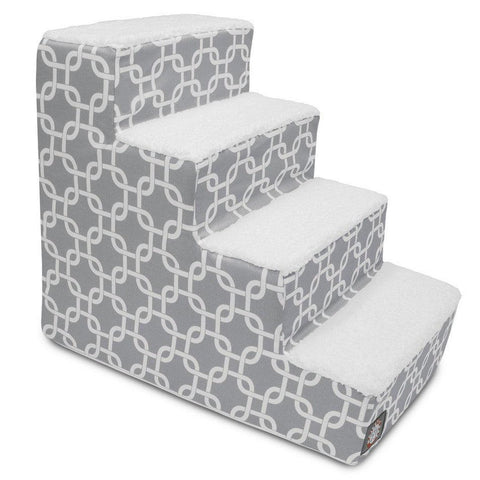 Majestic Pet Links 4 Step Pet Stairs – 20 Inch Plush Steps | Made in USA Majestic Pet 
