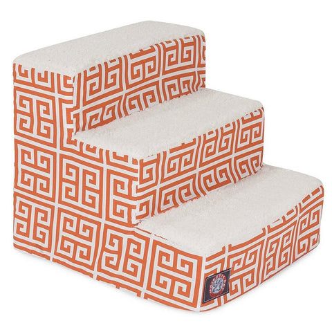 Majestic 3 Step Pet Stairs – Soft Cushioned Steps 15 Inch – Made in USA Majestic Pet 