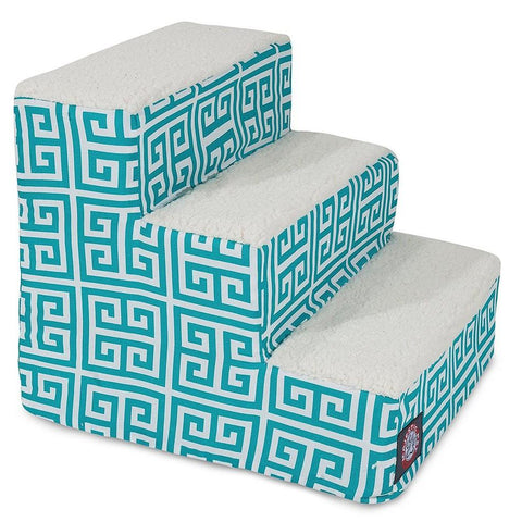 Majestic 3 Step Pet Stairs – Soft Cushioned Steps 15 Inch – Made in USA Majestic Pet 
