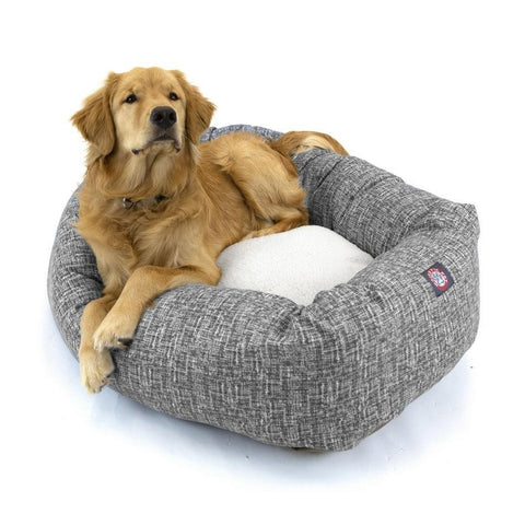 Palette Heathered Sherpa Orthopedic Dog Bed – Cozy Supportive Lounger | Made in USA Majestic Pet 