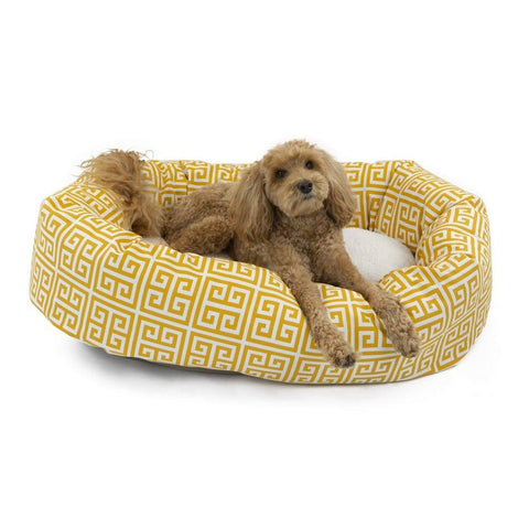 Majestic Pet Sherpa Bagel Dog Bed – Outdoor Polyester Shell | Made in USA Majestic Pet 
