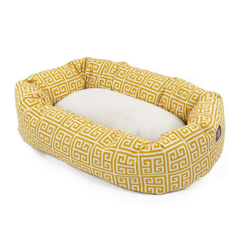 Majestic Pet Sherpa Bagel Dog Bed – Outdoor Polyester Shell | Made in USA Majestic Pet 