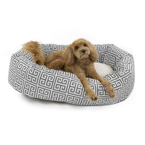 Majestic Pet Sherpa Bagel Dog Bed – Outdoor Polyester Shell | Made in USA Majestic Pet 