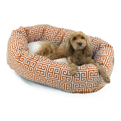 Majestic Pet Sherpa Bagel Dog Bed – Outdoor Polyester Shell | Made in USA Majestic Pet 