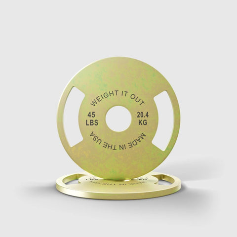Calibrated Solid Steel Weight Plate Pairs – Precision Fitness Plates | Made in USA Weight It Out 