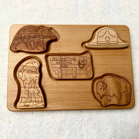 7x10 Inch Hardwood Toddler Puzzle Set – Educational Alphabet Toys for Fine Motor Skills | Made in USA Lanz Co Woodworking  Toys & Games