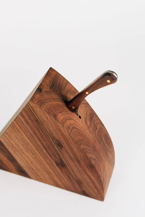 8 Inch Handmade Wood Cheese Board With 7.5 Inch Hand-Forged Knife – Food Grade Finish | Made In USA Millstream Home  Kitchen + Dining