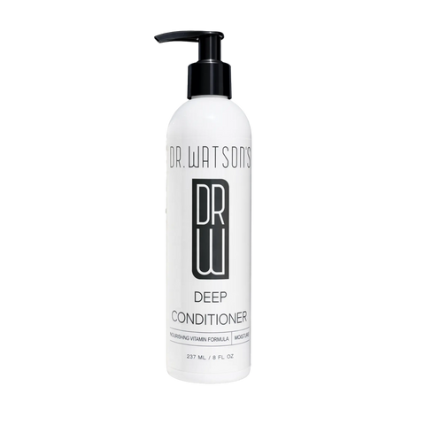 8 Oz Deep Hydrating Conditioner – Repair & Strengthen Hair Treatment | Made in USA by Dr. Watson's Dr. Watson's Hair & Body Care  Conditioner