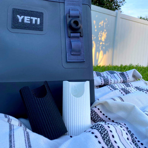 Sunglasses Holder Clip for Soft Yeti Coolers and Backpacks – Secure Strap Attachment | Made in USA Chatelet Manufacturing 